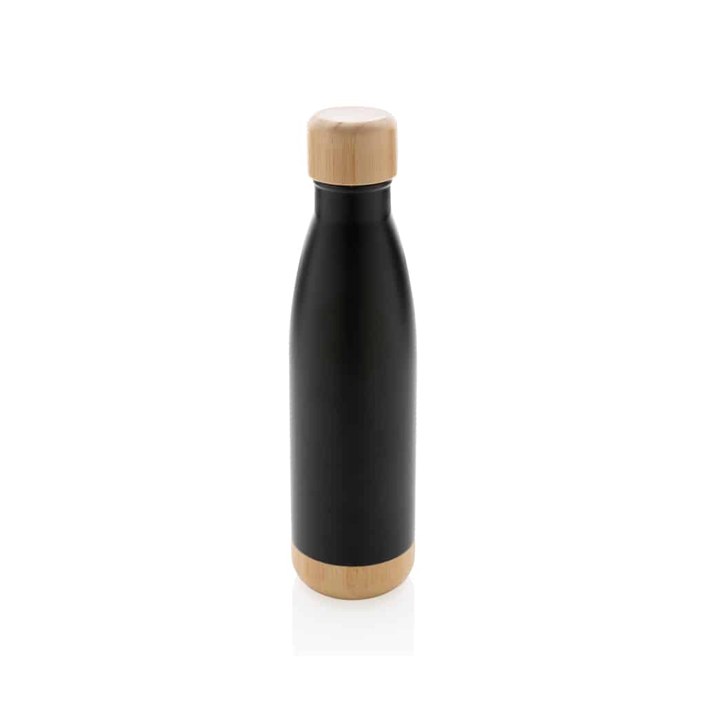 Miniature 2 pour Bouteille isotherme en acier avec finition bambou