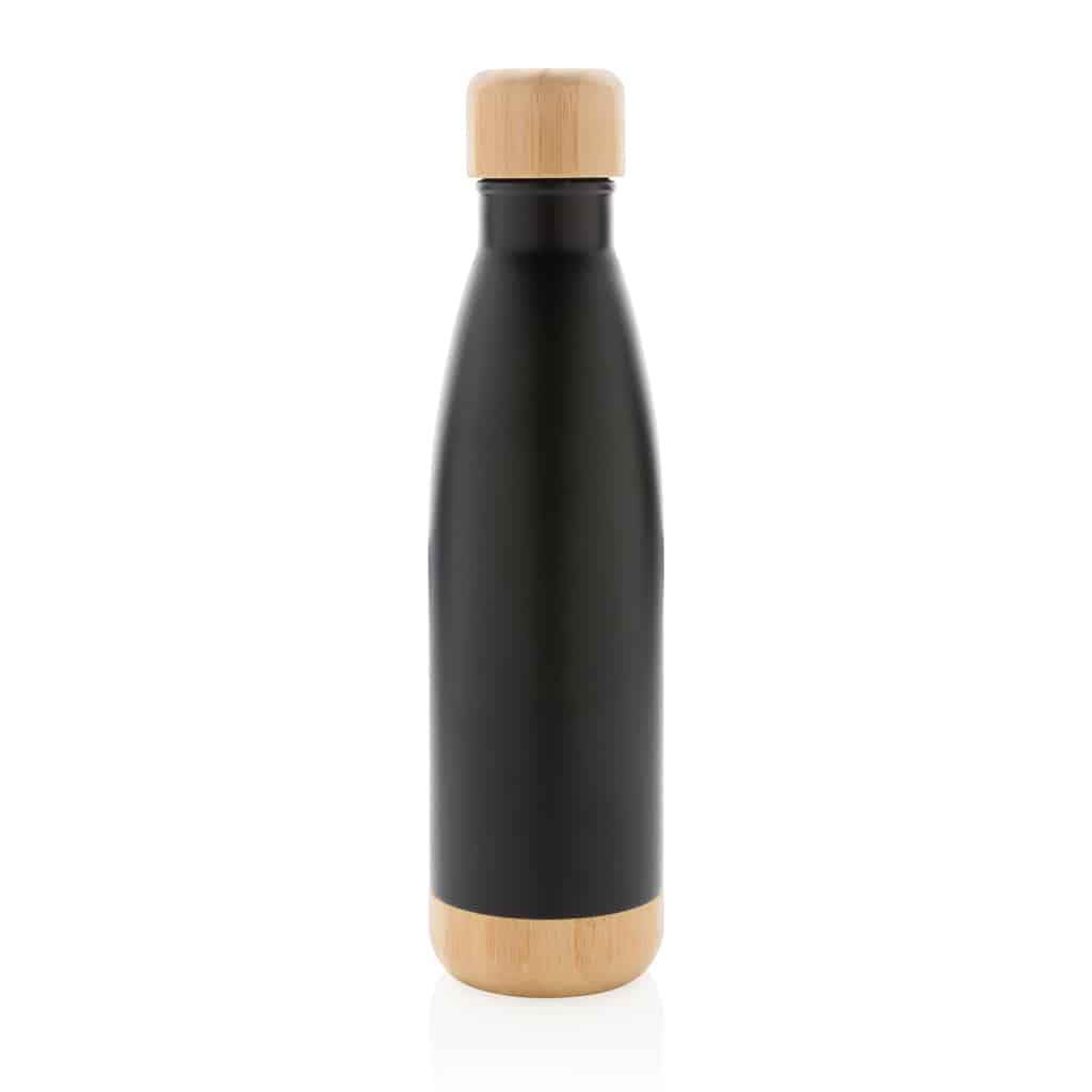 Miniature 3 pour Bouteille isotherme en acier avec finition bambou