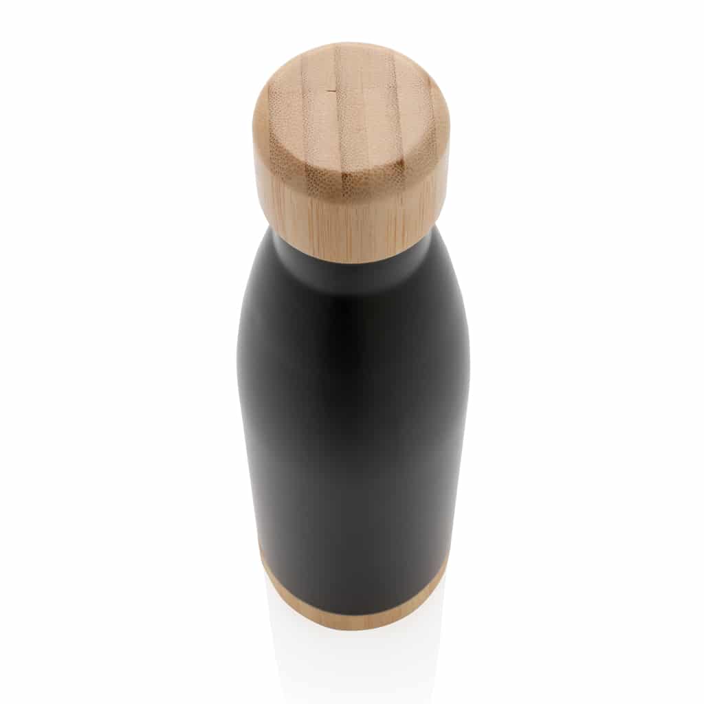 Miniature 4 pour Bouteille isotherme en acier avec finition bambou