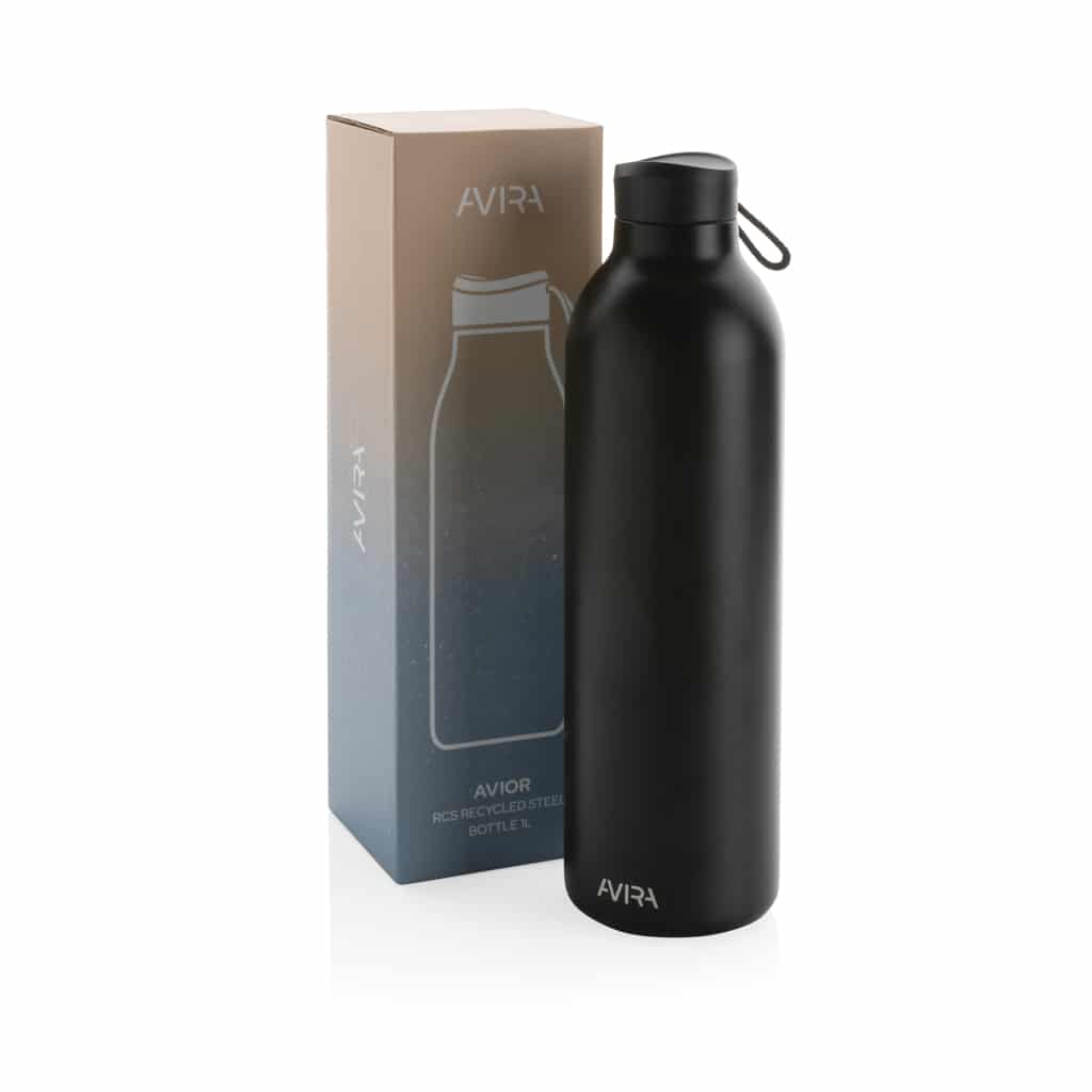 Miniature 13 pour Bouteille isotherme 1L Avira Avior en acier recyclé RCS