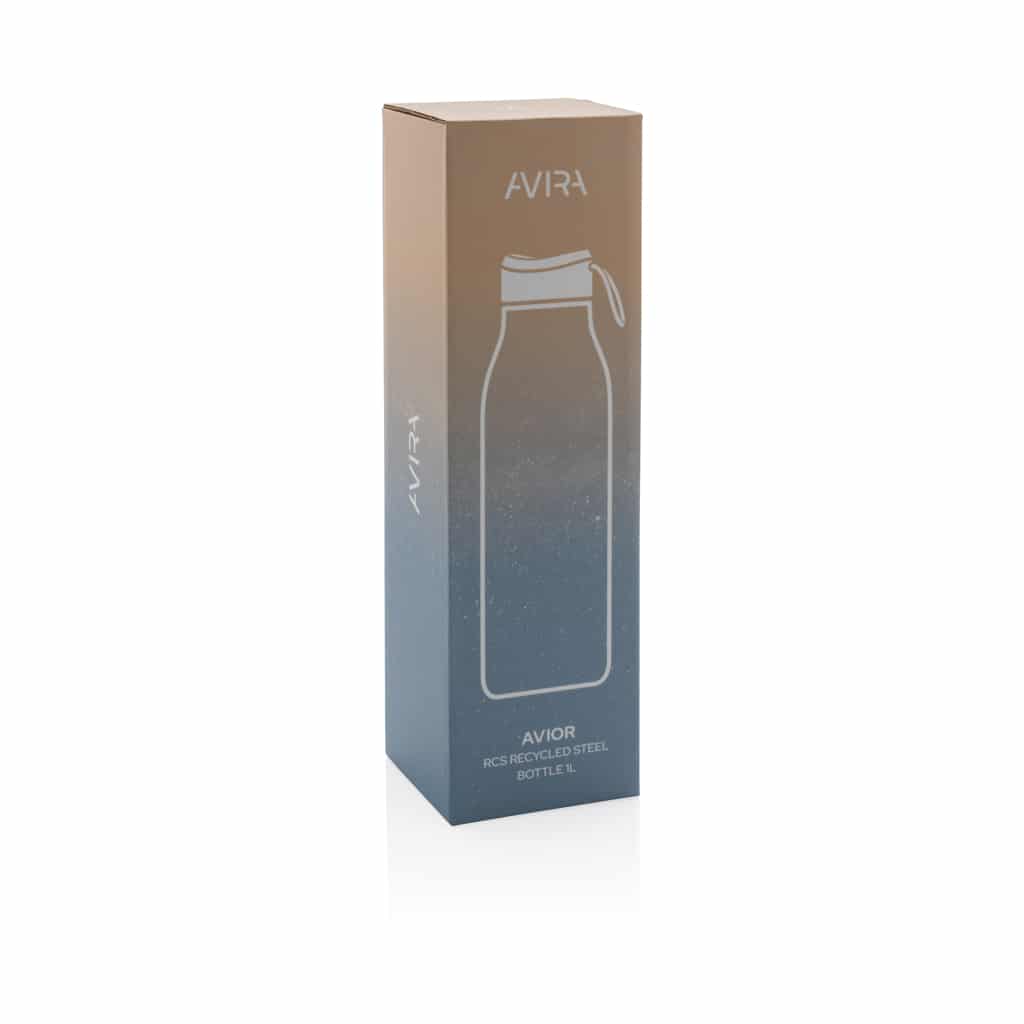 Miniature 14 pour Bouteille isotherme 1L Avira Avior en acier recyclé RCS