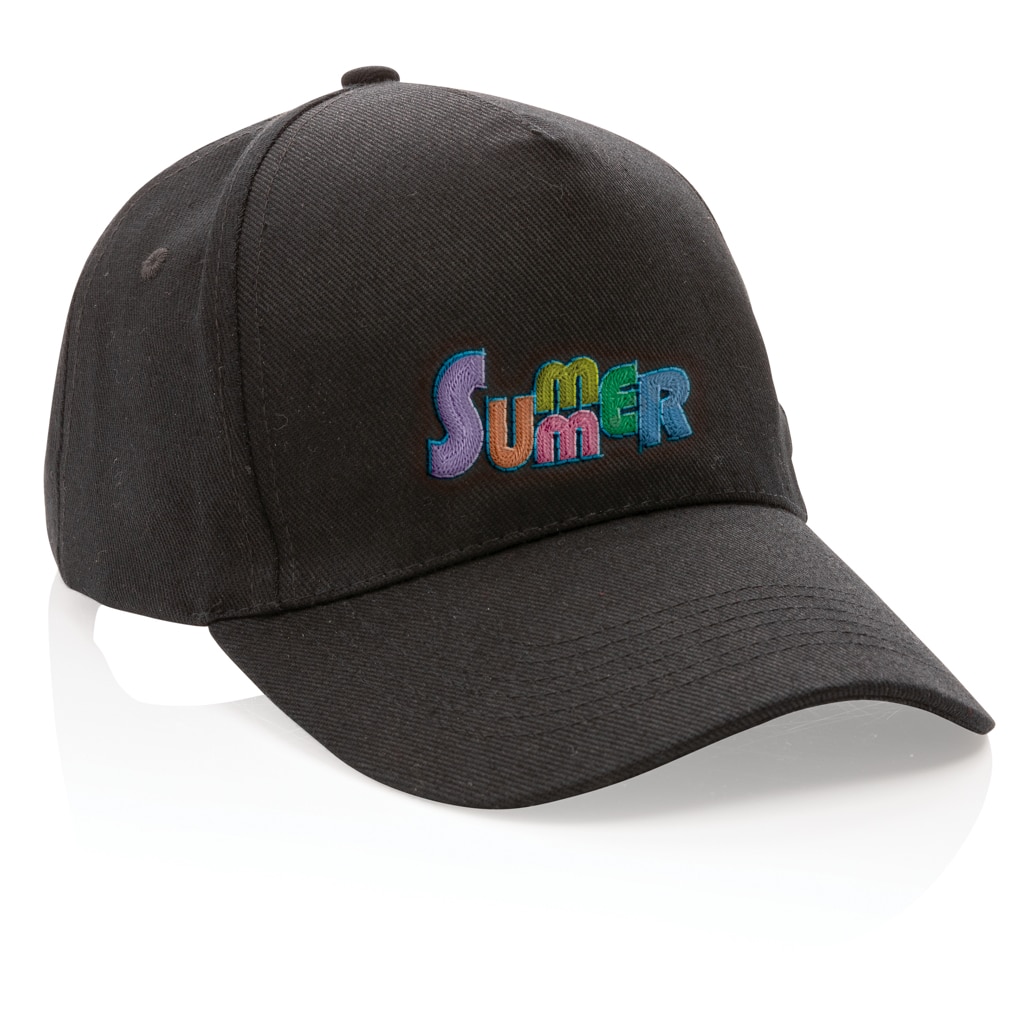 Miniature 9 pour Casquette 5 panneaux en coton recyclé 280gr IMPACT