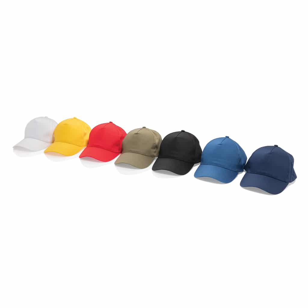 Miniature 10 pour Casquette 5 panneaux en coton recyclé 190gr IMPACT