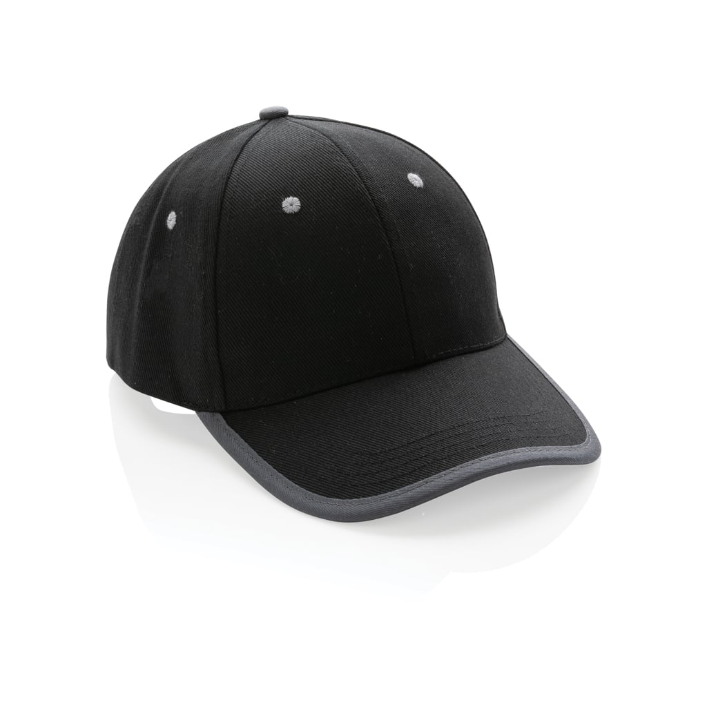 Miniature 2 pour Casquette contraste 6 panneaux coton recyclé Impact AWARE™