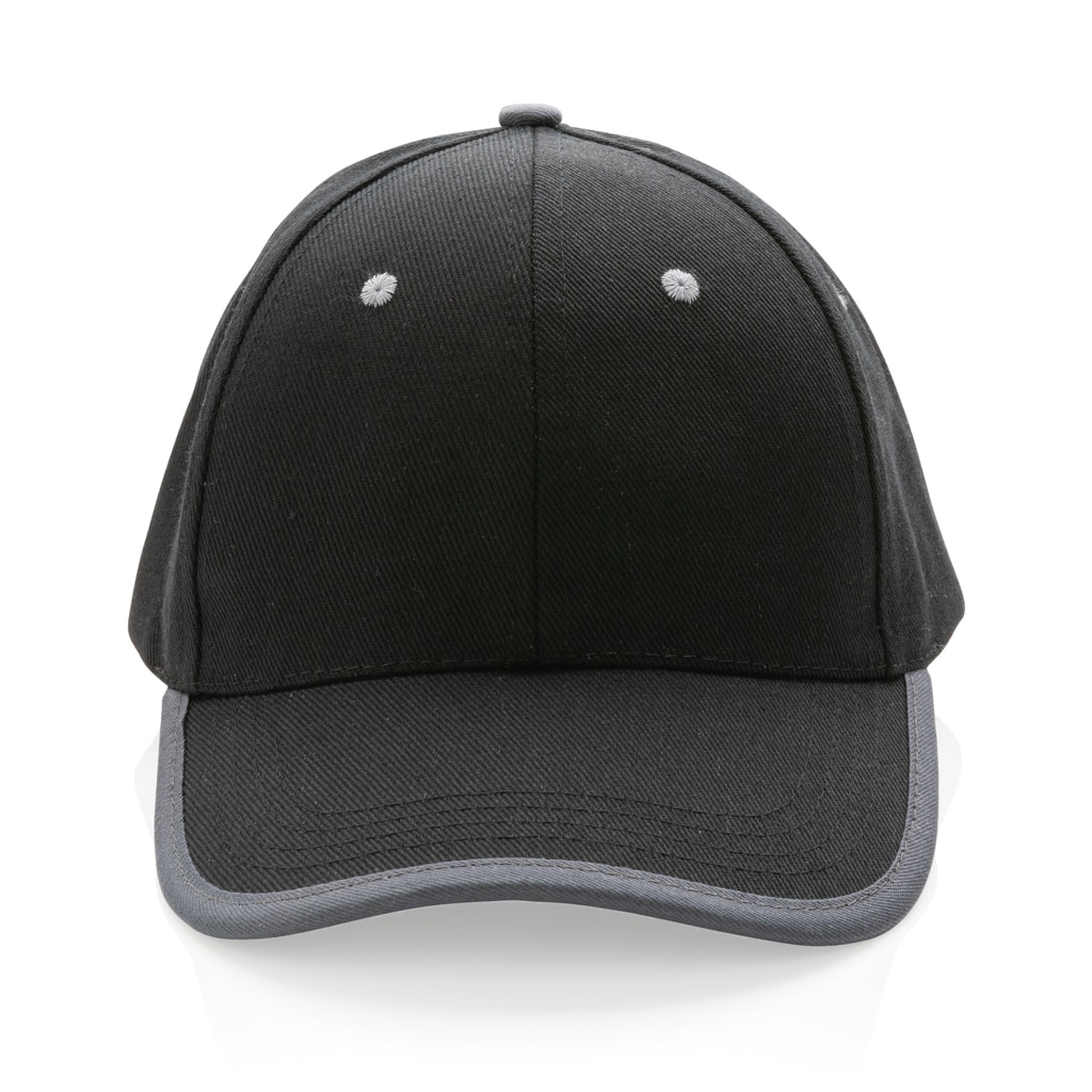 Miniature 3 pour Casquette contraste 6 panneaux coton recyclé Impact AWARE™