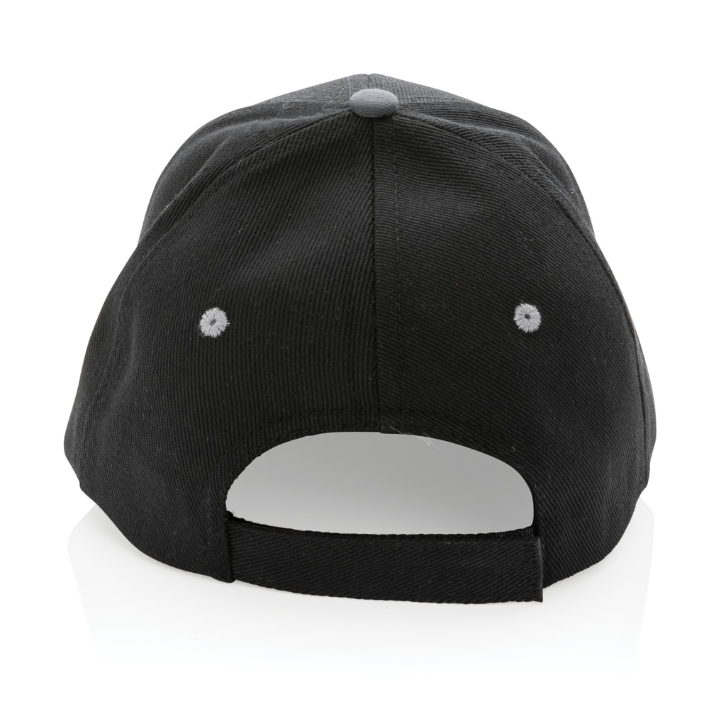 Miniature 4 pour Casquette contraste 6 panneaux coton recyclé Impact AWARE™