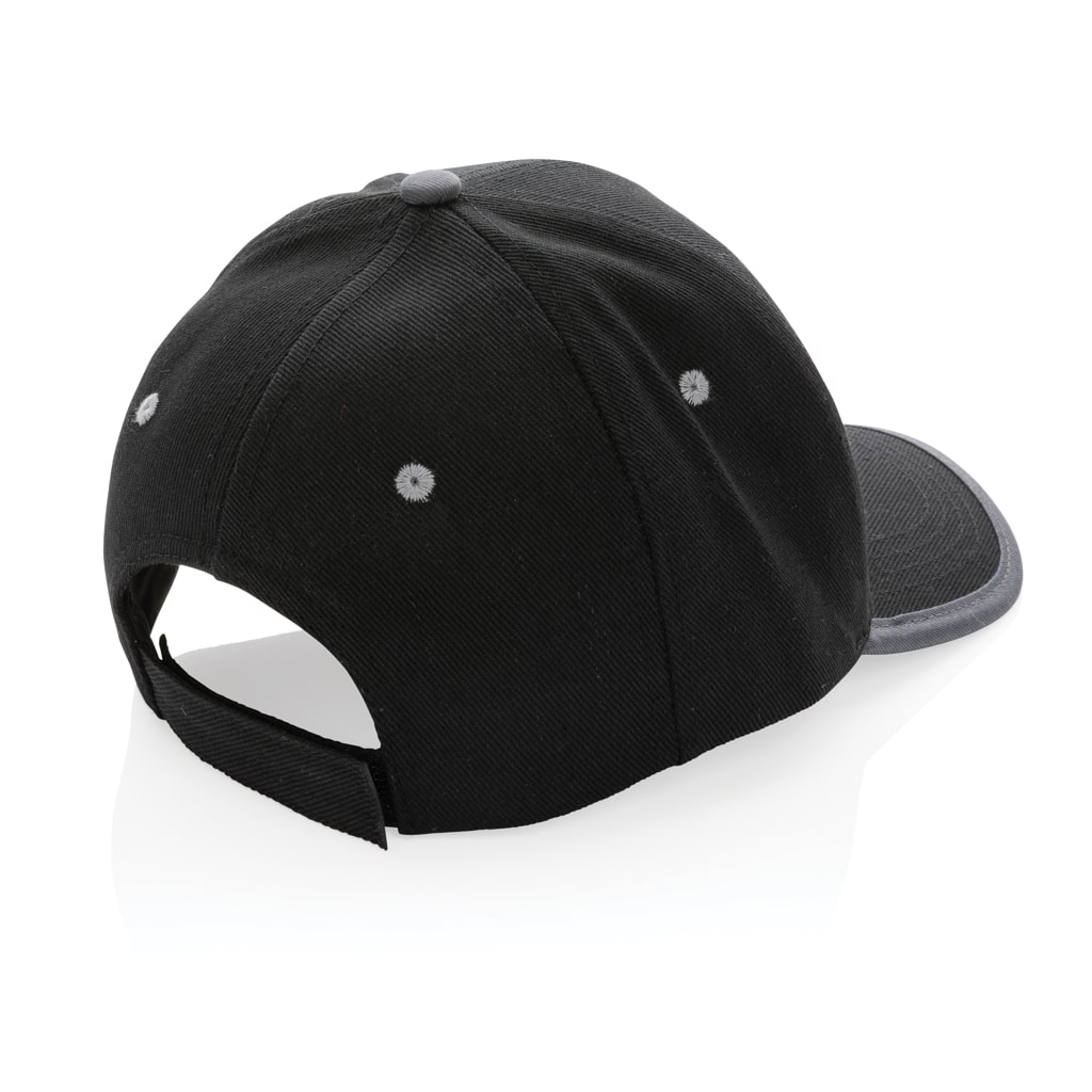 Miniature 6 pour Casquette contraste 6 panneaux coton recyclé Impact AWARE™