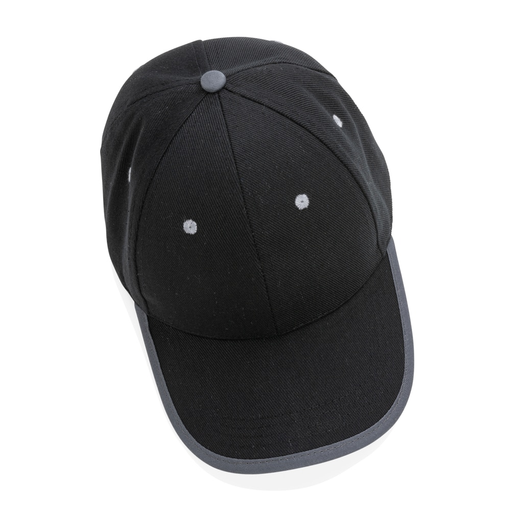 Miniature 7 pour Casquette contraste 6 panneaux coton recyclé Impact AWARE™