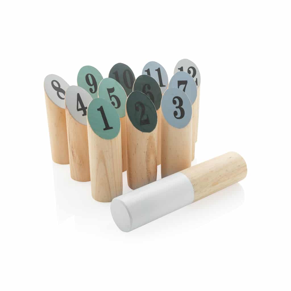 Miniature 2 pour Jeu de quilles scandinaves en bois