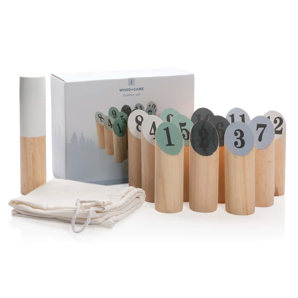Miniature 8 pour Jeu de quilles scandinaves en bois