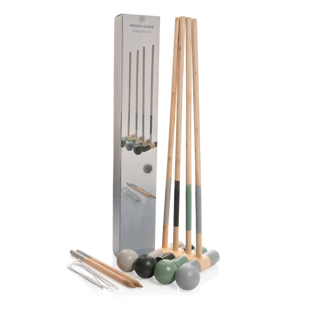 Miniature 6 pour Jeu de croquets en bois