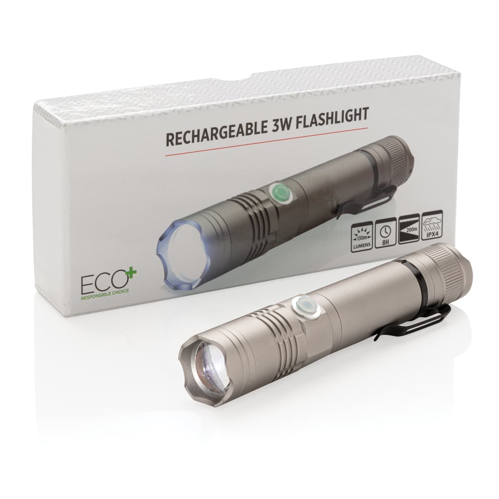 Miniature 7 pour Lampe torche 3W rechargeable