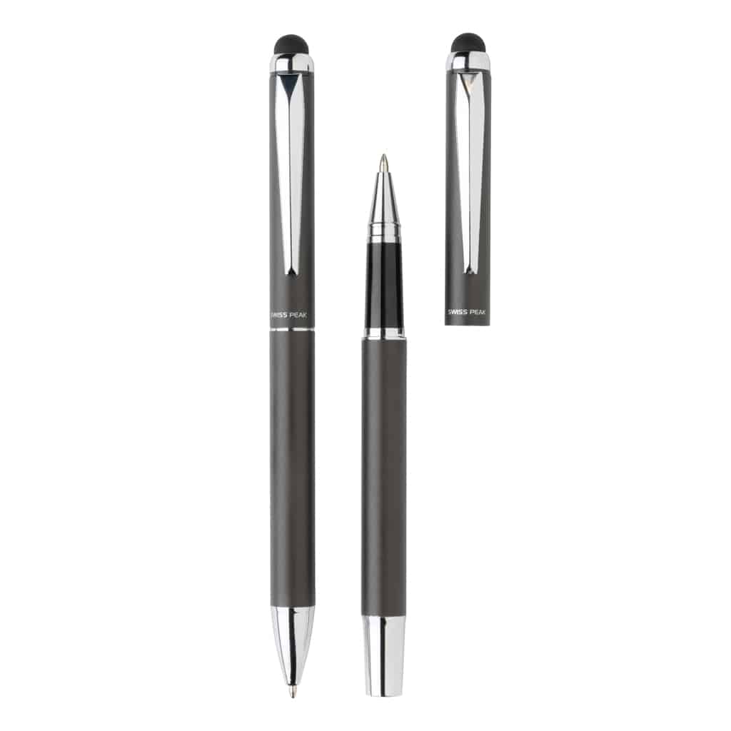 Miniature 4 pour Parure de stylos Swiss Peak deluxe dans une pochette en PU