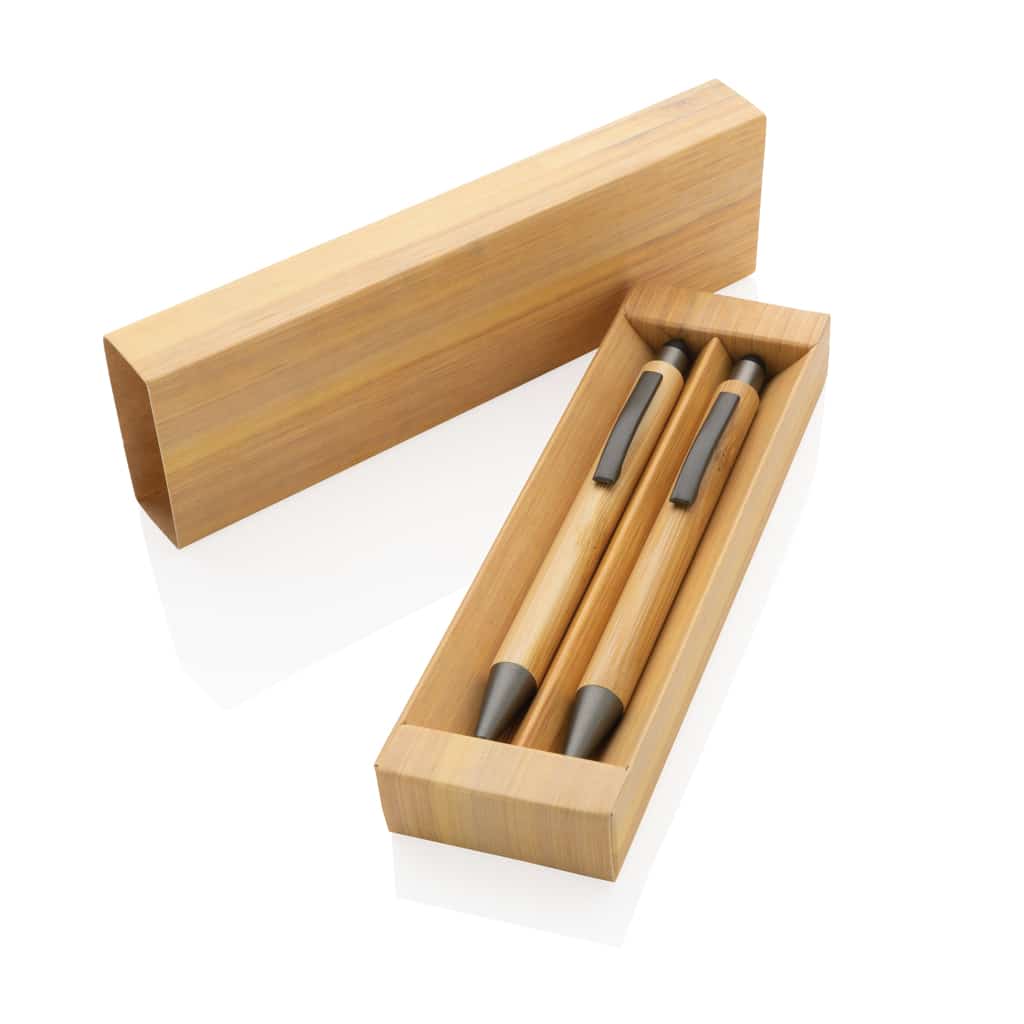 Miniature 7 pour Set de stylos en bambou FSC® dans un coffret