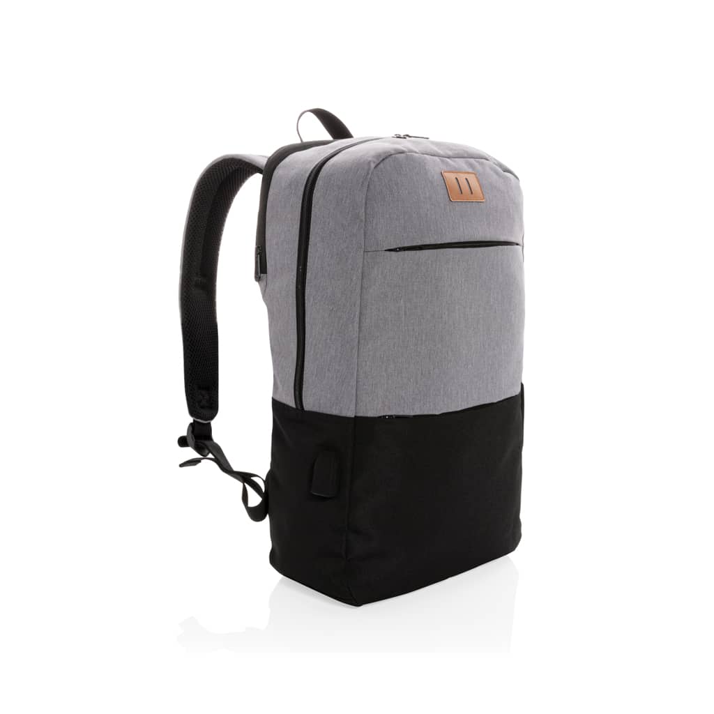 Miniature 2 pour Sac à dos ordinateur 15,6" avec USB et anti RFID
