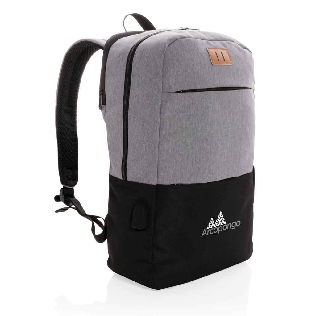 Miniature 11 pour Sac à dos ordinateur 15,6" avec USB et anti RFID