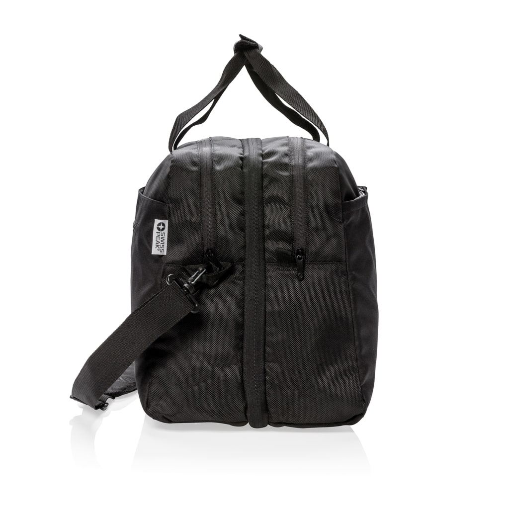 Miniature 5 pour Sac de sport avec ouverture type valise Swiss Peak anti RFID
