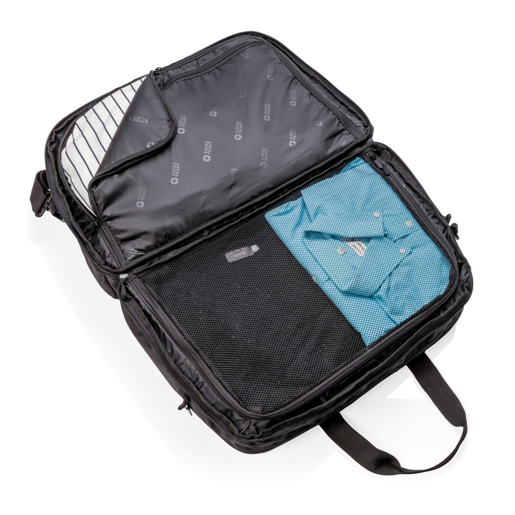 Miniature 7 pour Sac de sport avec ouverture type valise Swiss Peak anti RFID