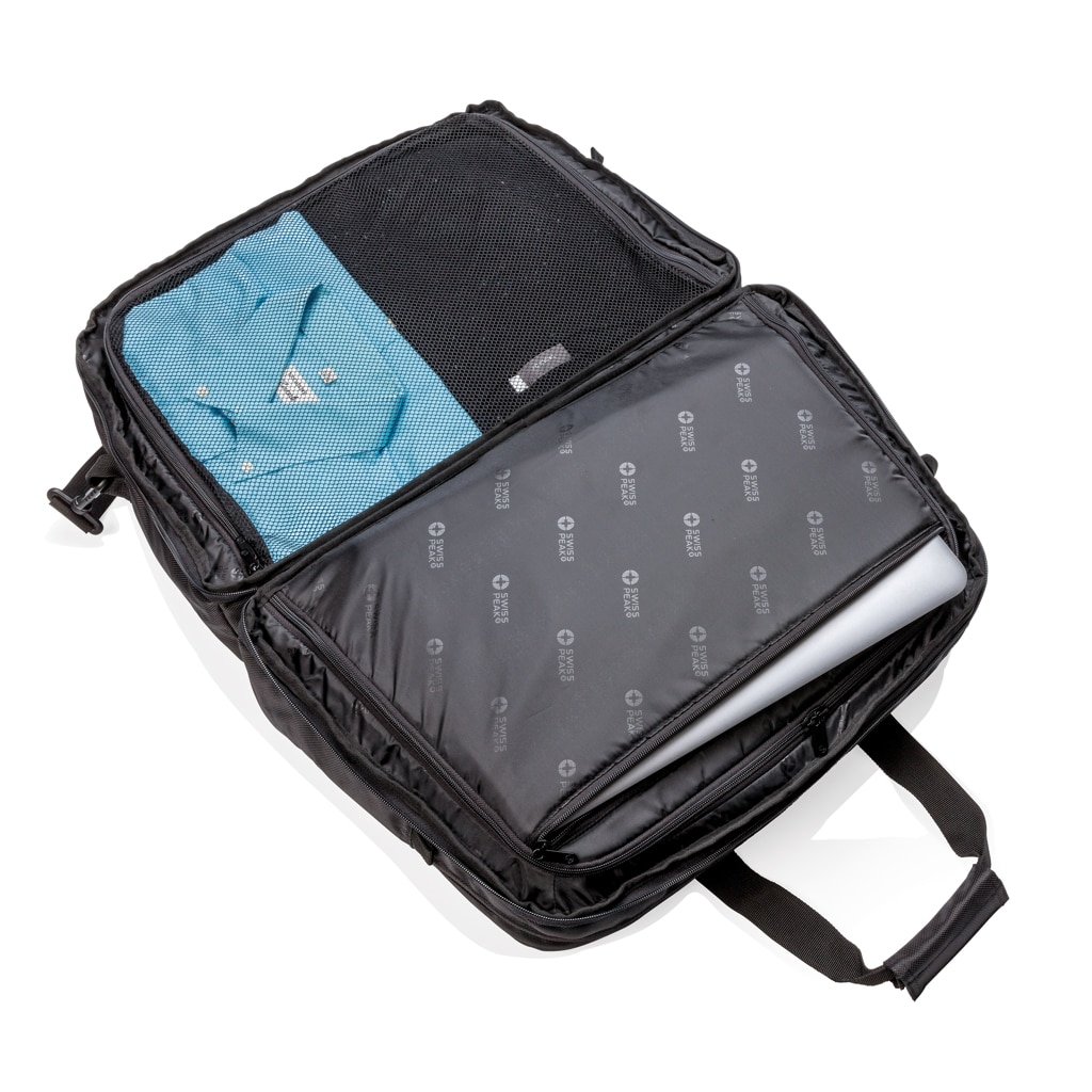 Miniature 8 pour Sac de sport avec ouverture type valise Swiss Peak anti RFID