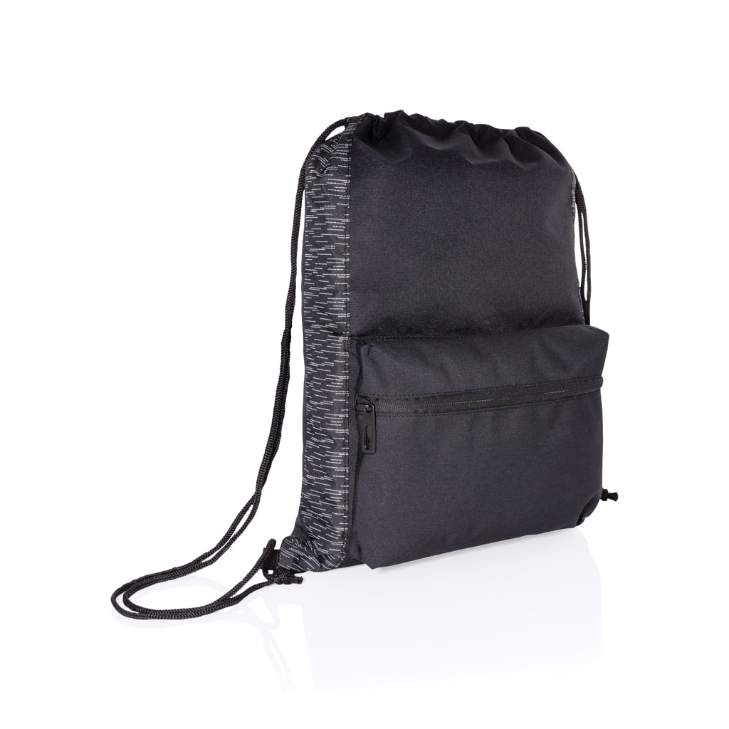 Miniature 2 pour Sac à dos à cordon réfléchissant en RPET
