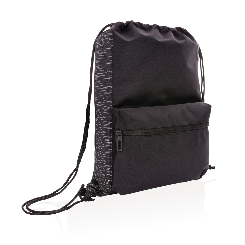 Miniature 5 pour Sac à dos à cordon réfléchissant en RPET