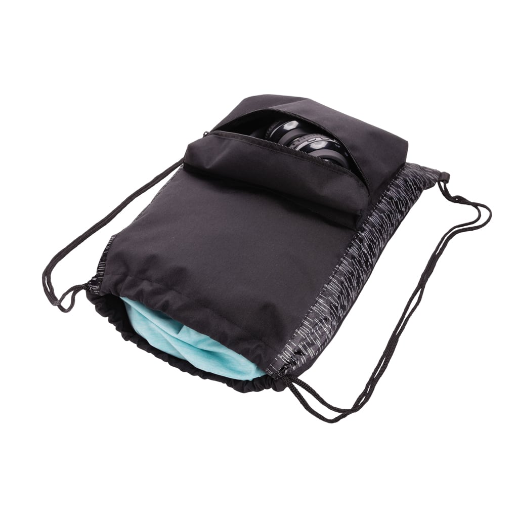 Miniature 6 pour Sac à dos à cordon réfléchissant en RPET