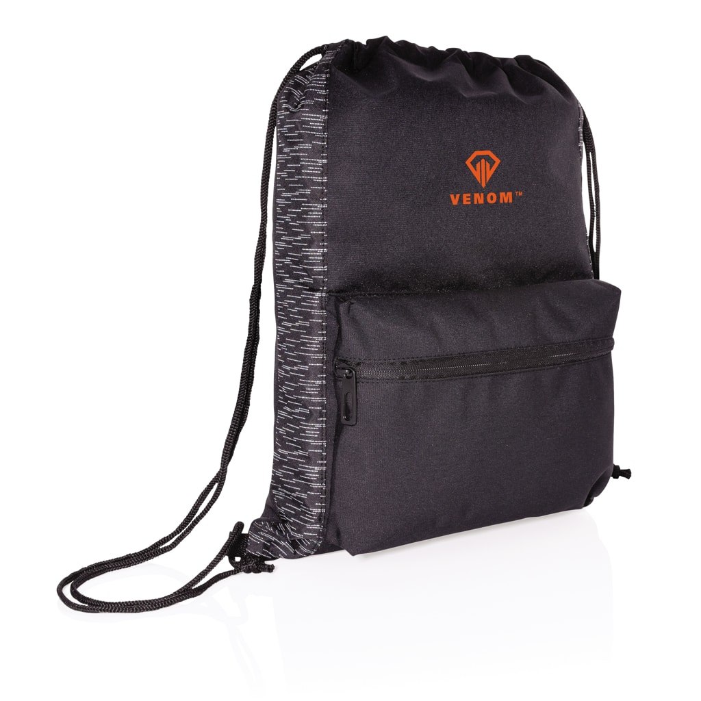 Miniature 7 pour Sac à dos à cordon réfléchissant en RPET