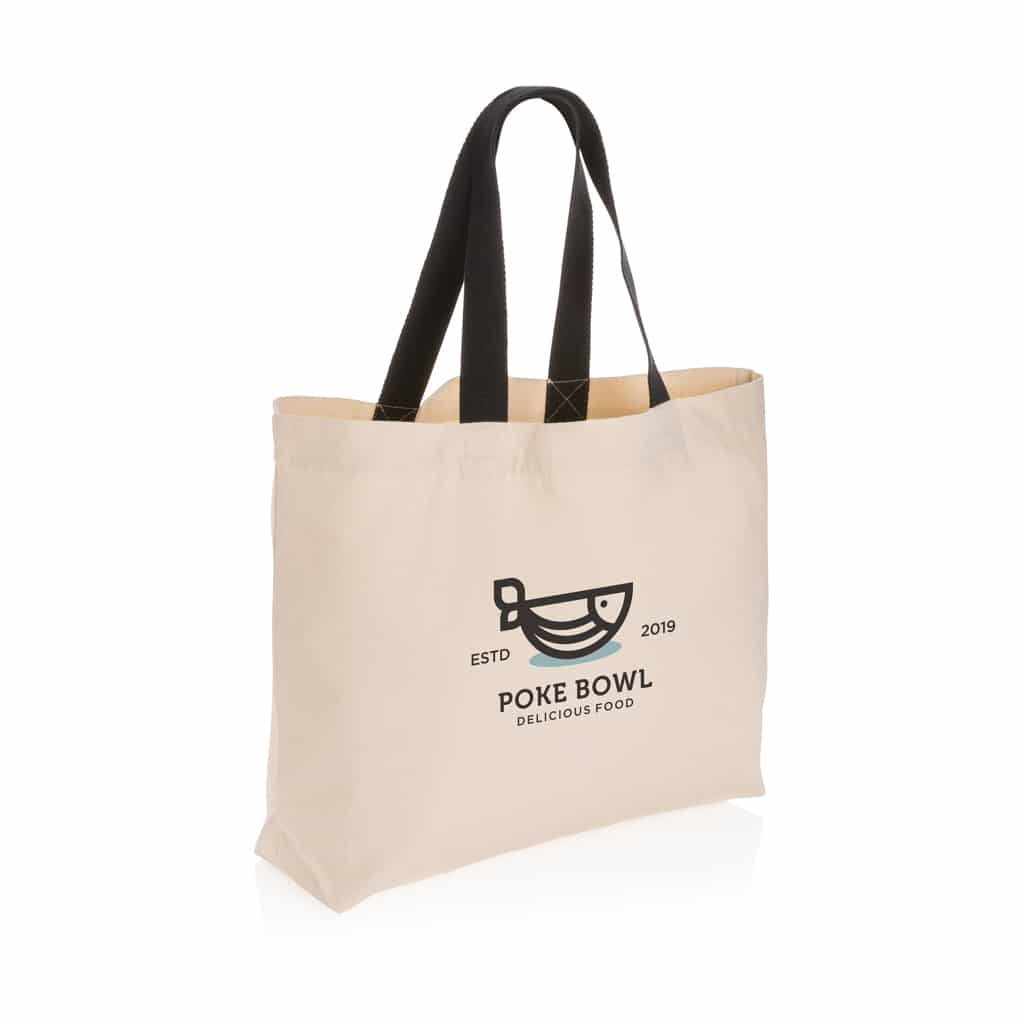 Miniature 4 pour Grand sac tote en toile 240 g/m² recyclée non teintée Aware™