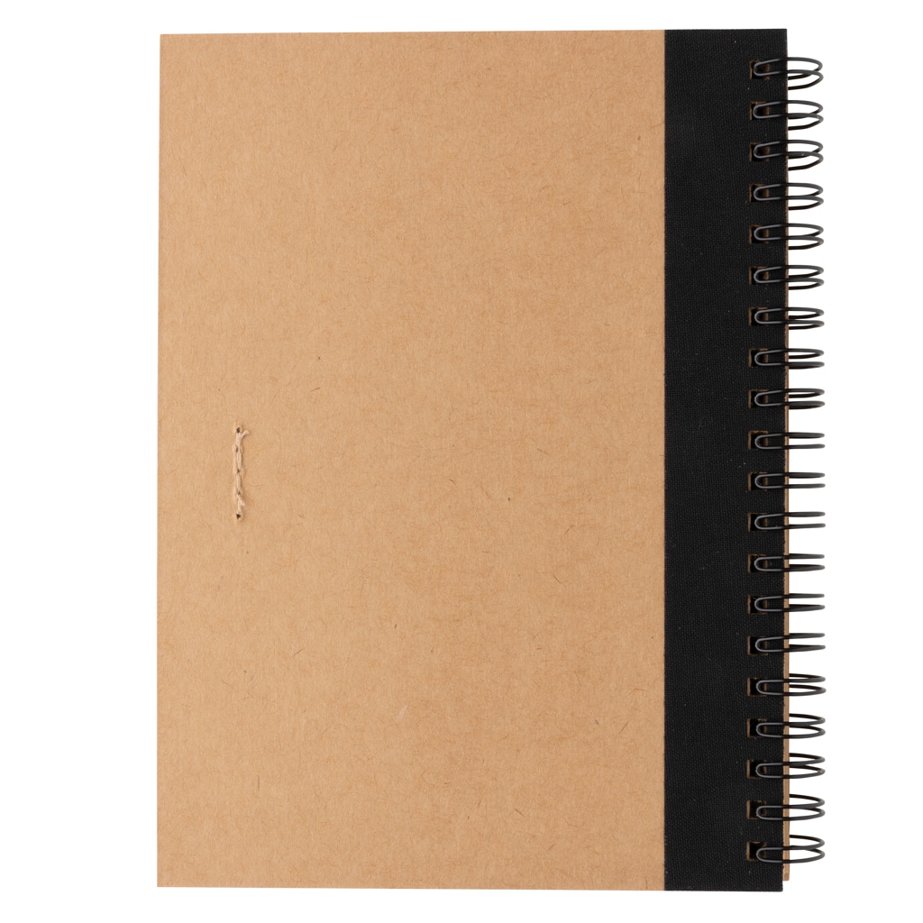 Miniature 5 pour Cahier à spirales kraft avec stylo