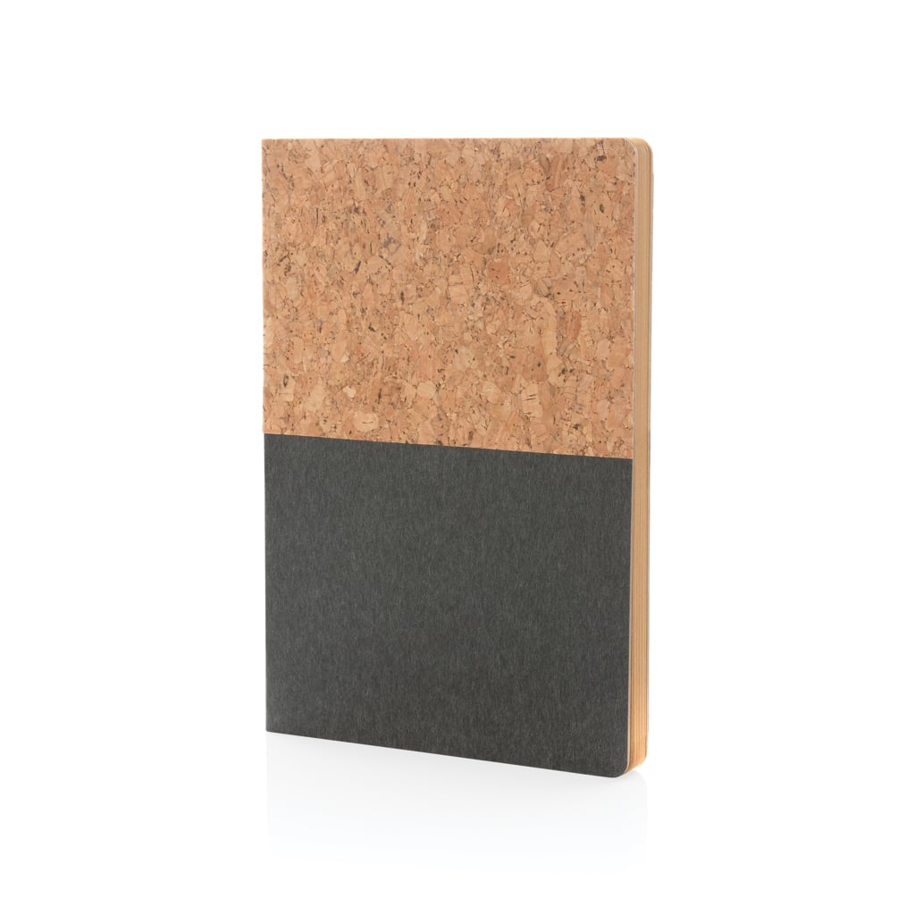 Miniature 2 pour Carnet A5 à couverture en kraft et en liège