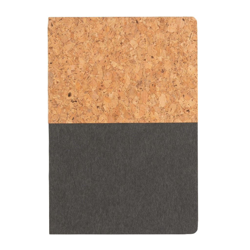Miniature 4 pour Carnet A5 à couverture en kraft et en liège