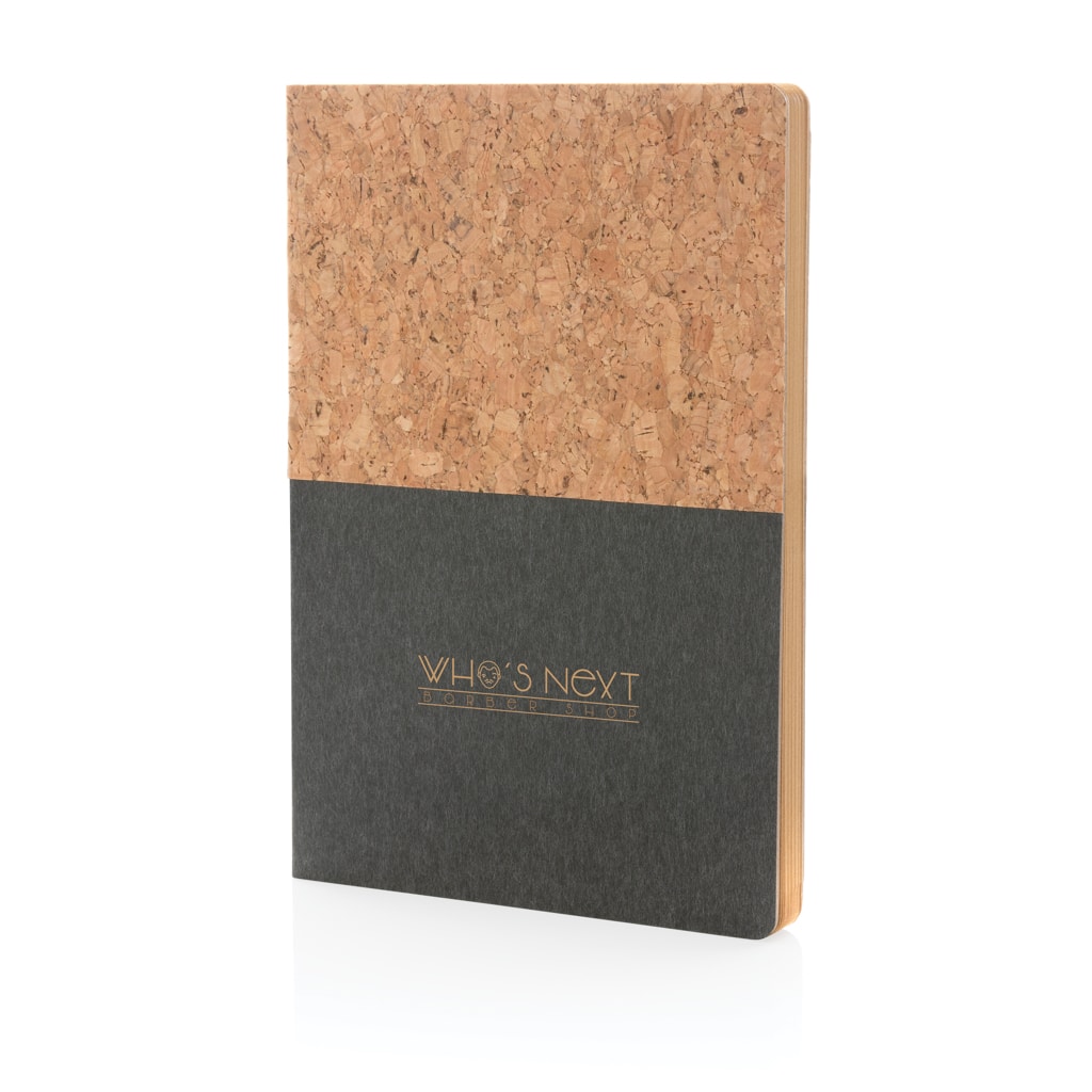 Miniature 6 pour Carnet A5 à couverture en kraft et en liège