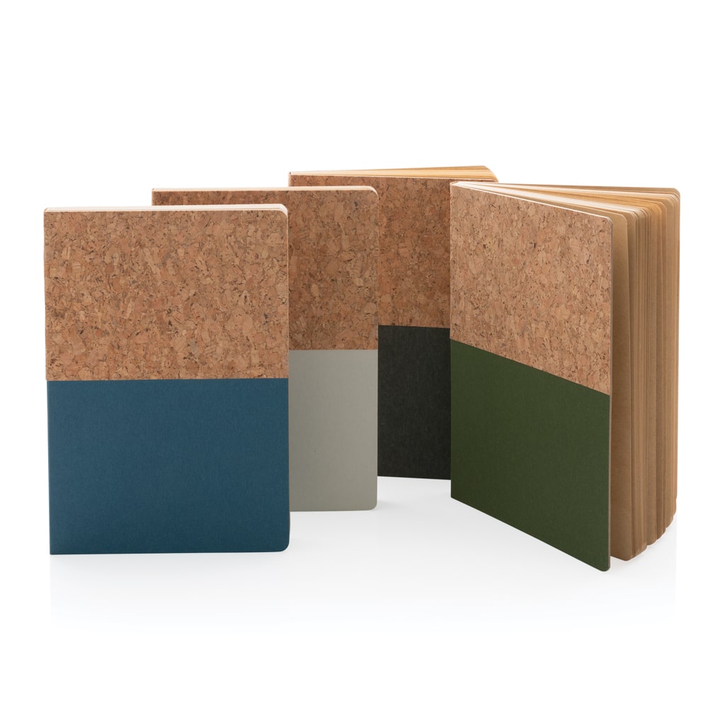 Miniature 7 pour Carnet A5 à couverture en kraft et en liège