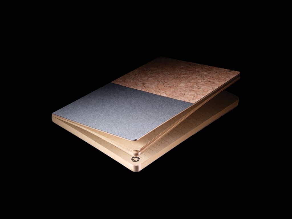 Miniature 9 pour Carnet A5 à couverture en kraft et en liège