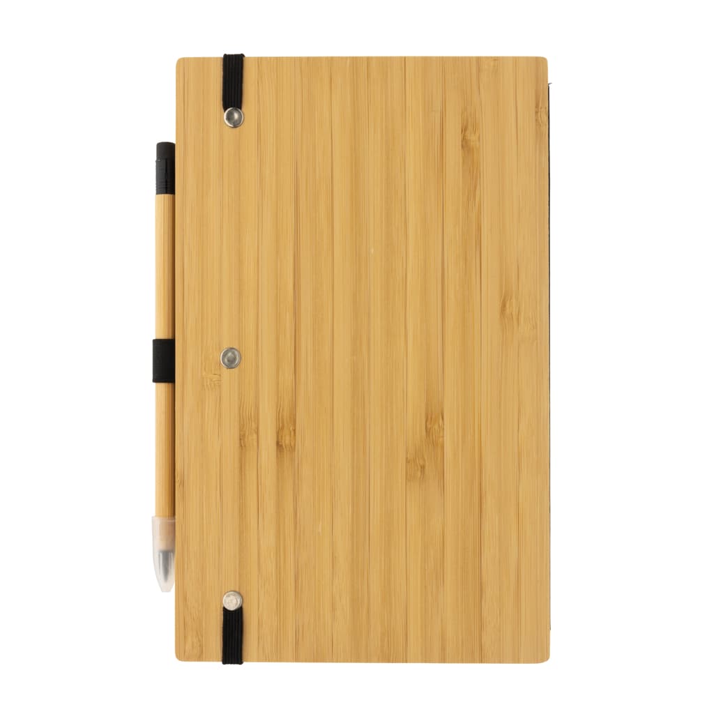 Miniature 6 pour Set avec carnet et crayon infini en bambou FSC ®