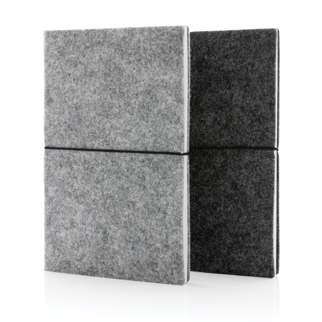 Miniature 7 pour Cahier A5 à couverture souple en feutre recyclé certifié GRS