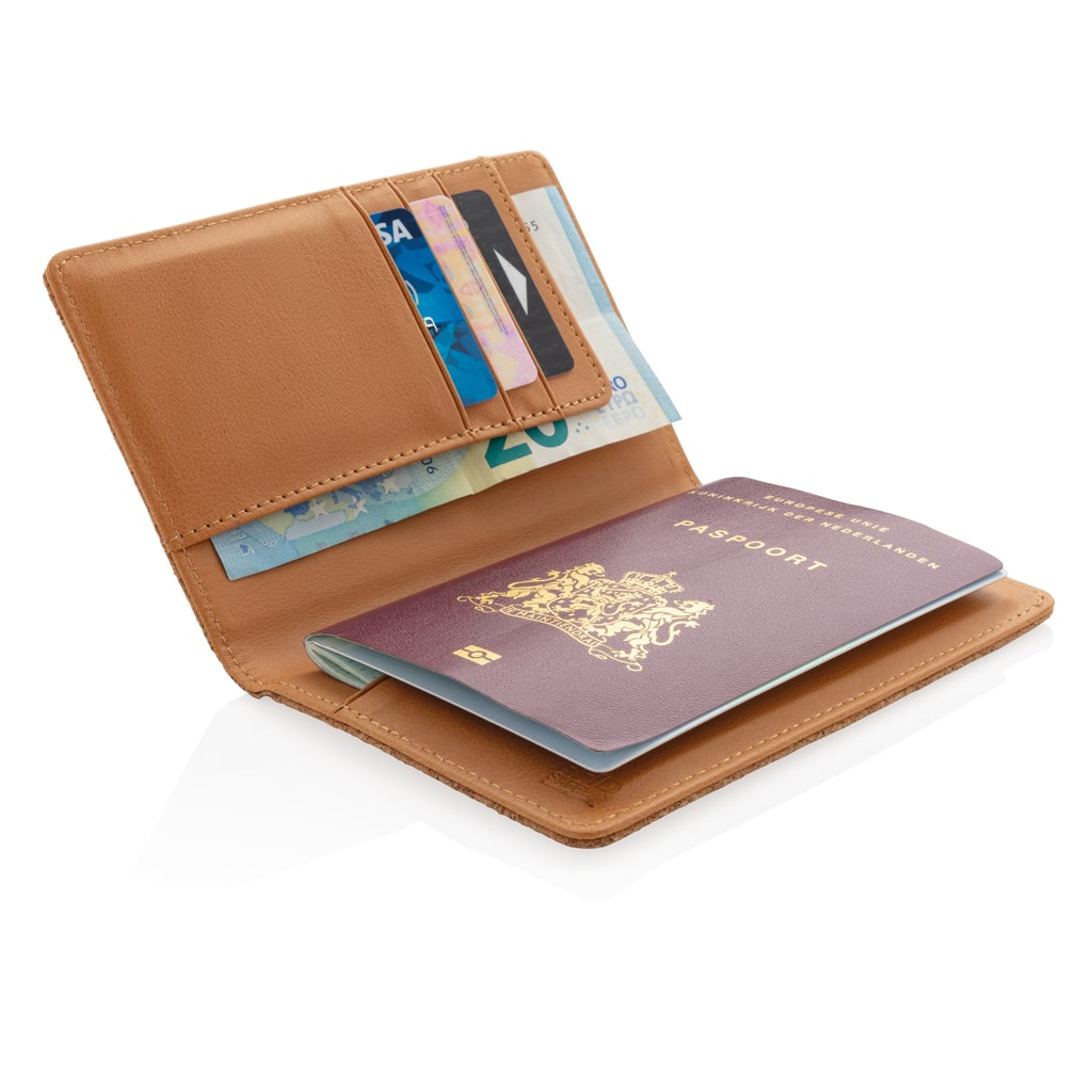 Miniature 4 pour Etui passeport anti RFID en liège