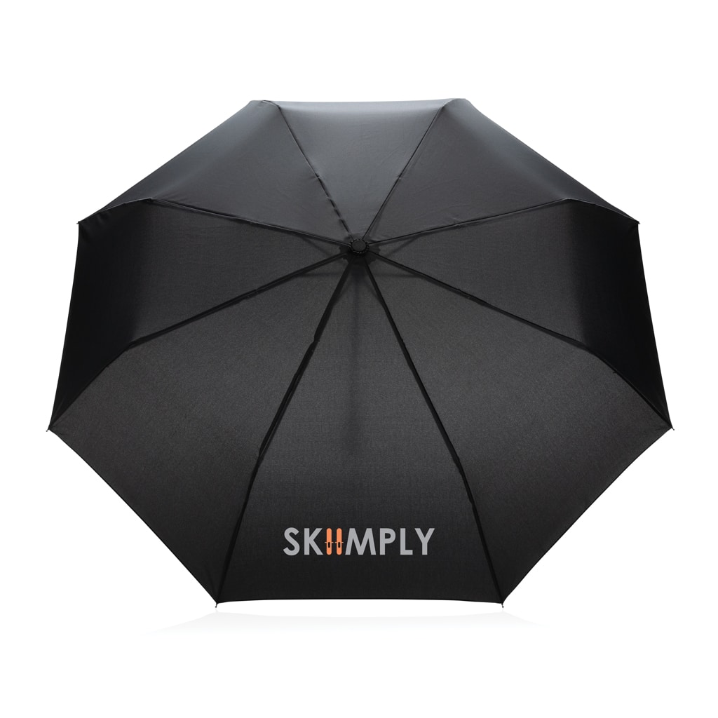Miniature 6 pour Mini parapluie 20.5" rPET 190T poignée bambou Impact AWARE™
