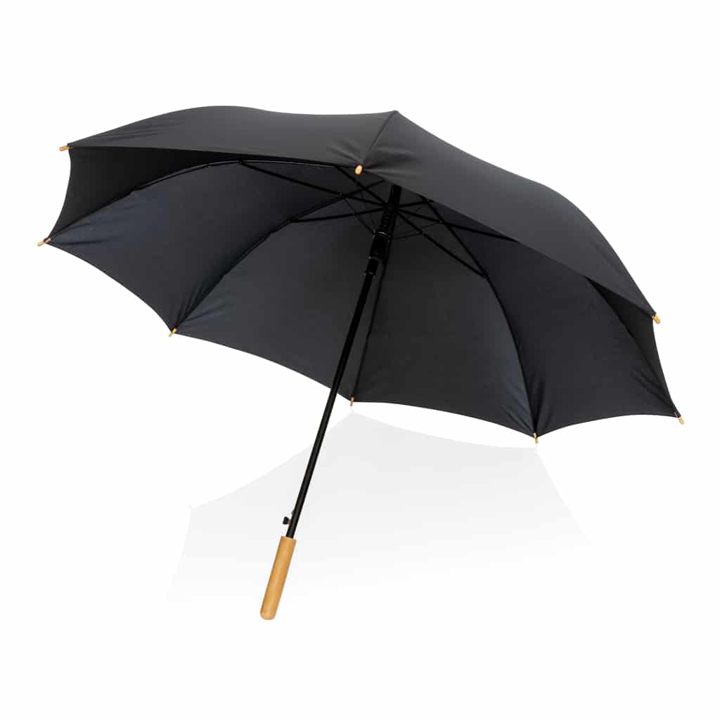 Miniature 5 pour Parapluie 27" en rPET et bambou ouverture auto Impact AWARE™