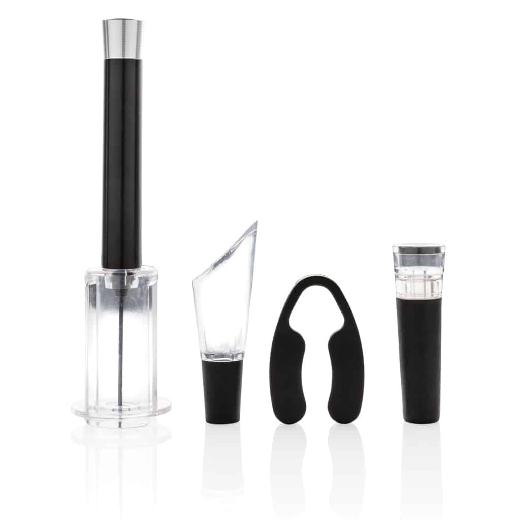 Miniature 3 pour Set 4pcs Vino Connoisseur