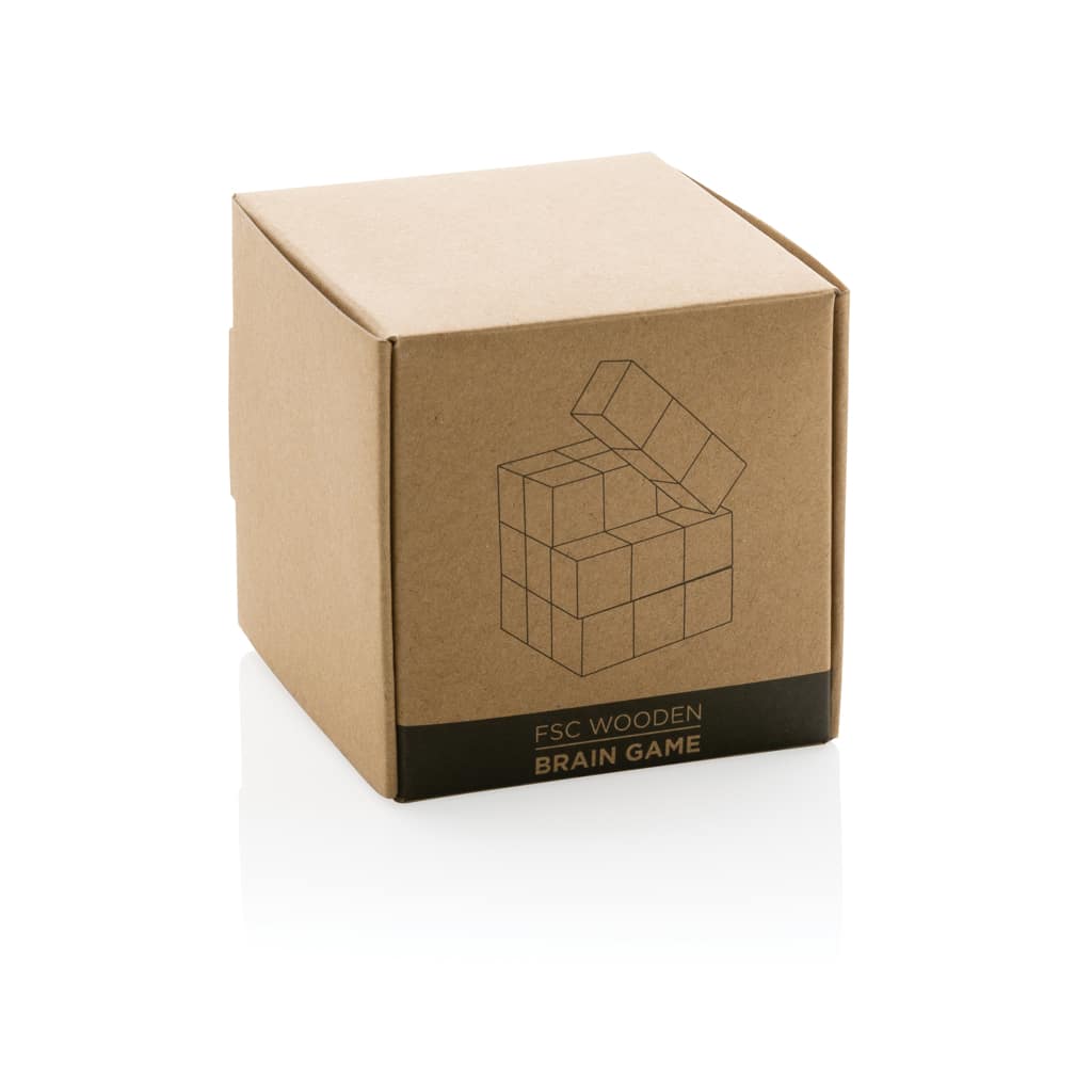 Miniature 9 pour Casse-tête en bois FSC® dans une pochette en toile
