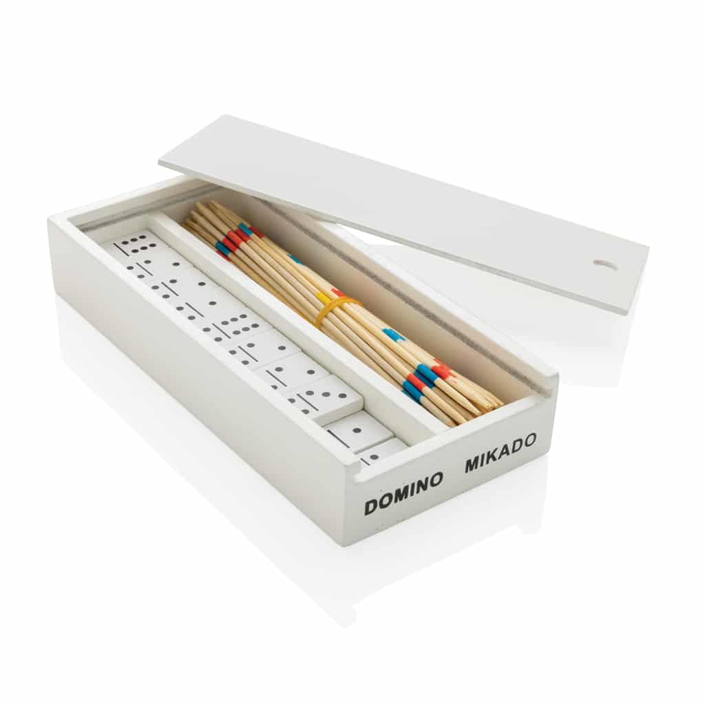 Miniature 2 pour Jeu de mikado/domino en boîte en bois FSC®