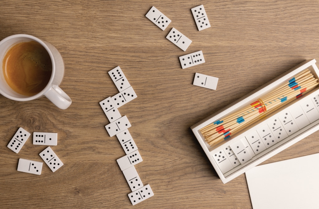 Miniature 7 pour Jeu de mikado/domino en boîte en bois FSC®