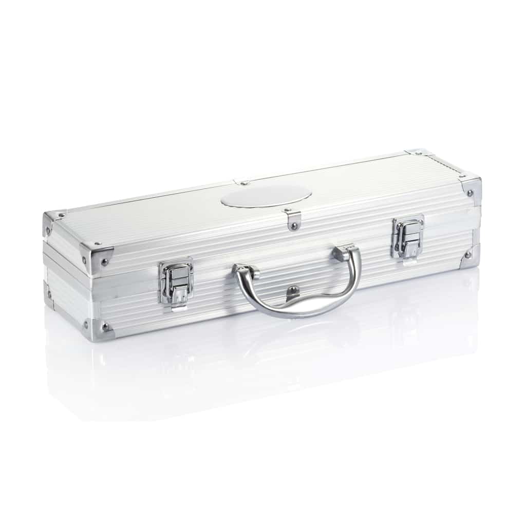 Miniature 3 pour Set de 3 pcs pour barbecue en coffret aluminium
