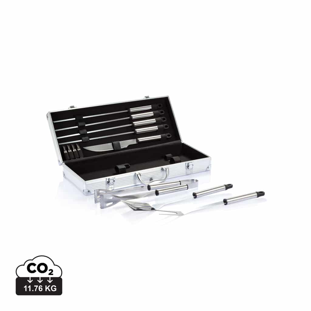 Miniature 2 pour Set de 12 pcs pour barbecue en coffret aluminium
