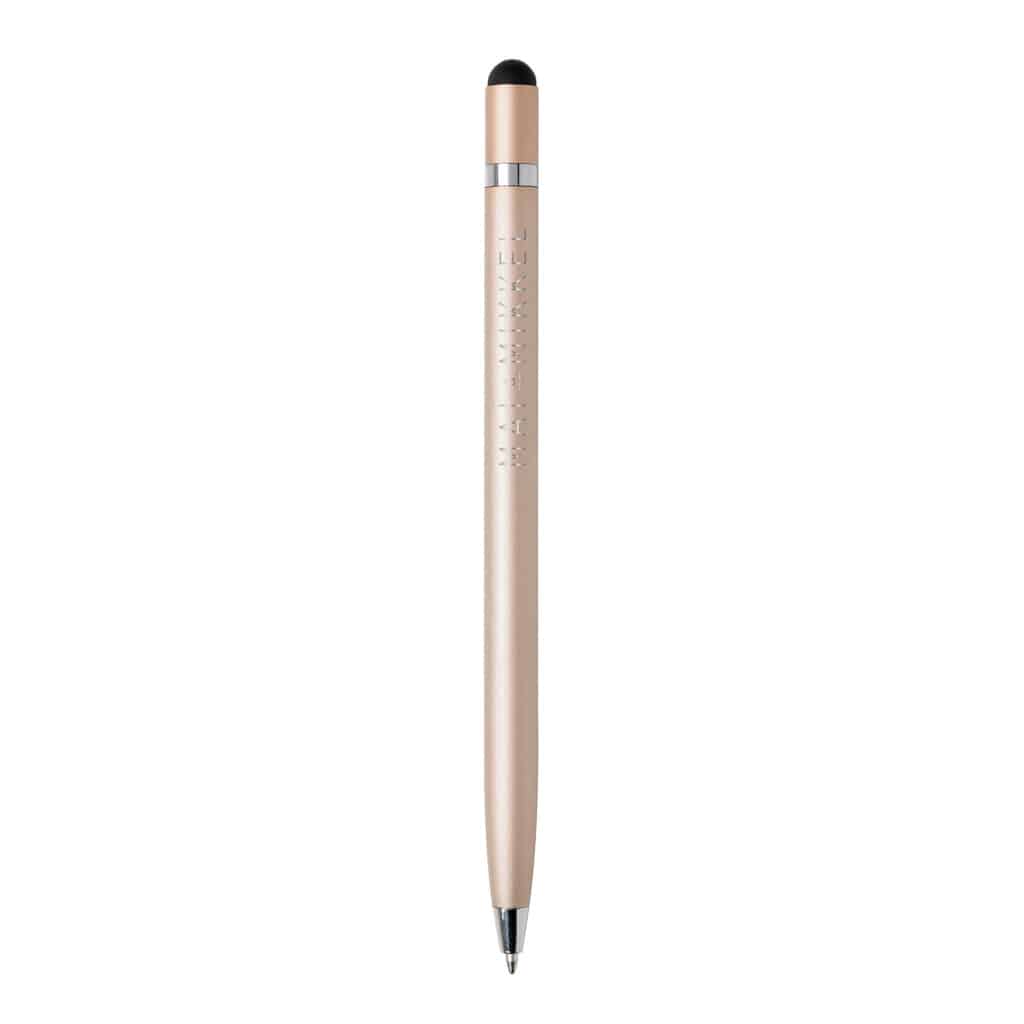 Miniature 3 pour Stylo stylet en métal épuré