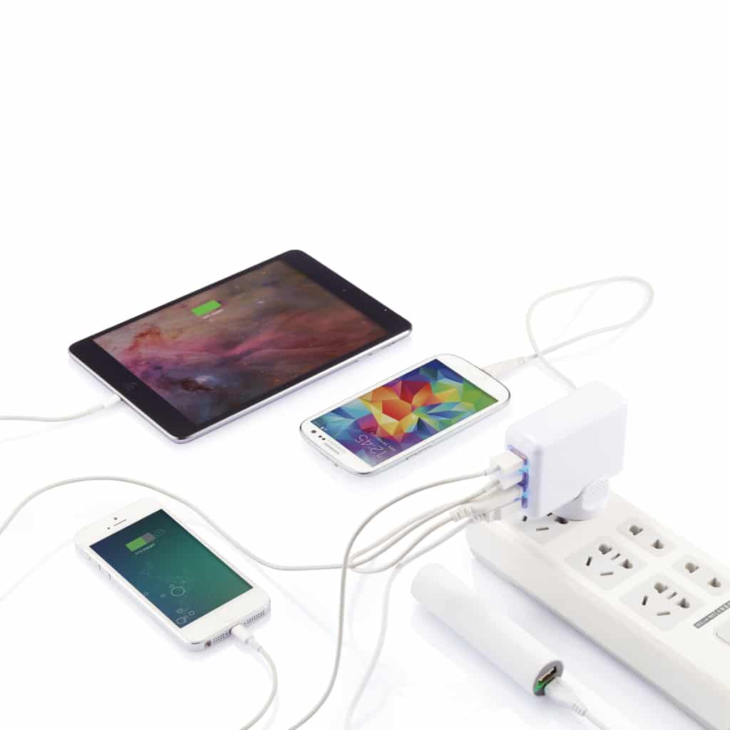 Miniature 4 pour Adaptateur de voyage avec 4 ports USB
