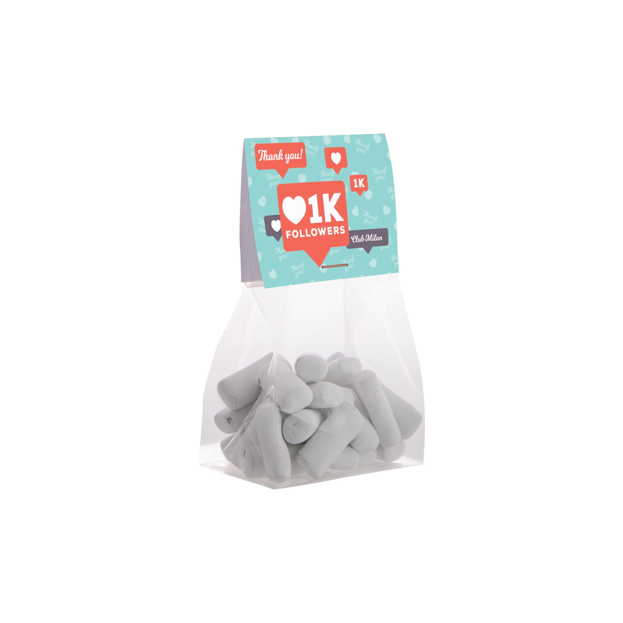 Visuel Petit sac carte à en tête 50 grammes de bonbons-Di-FC