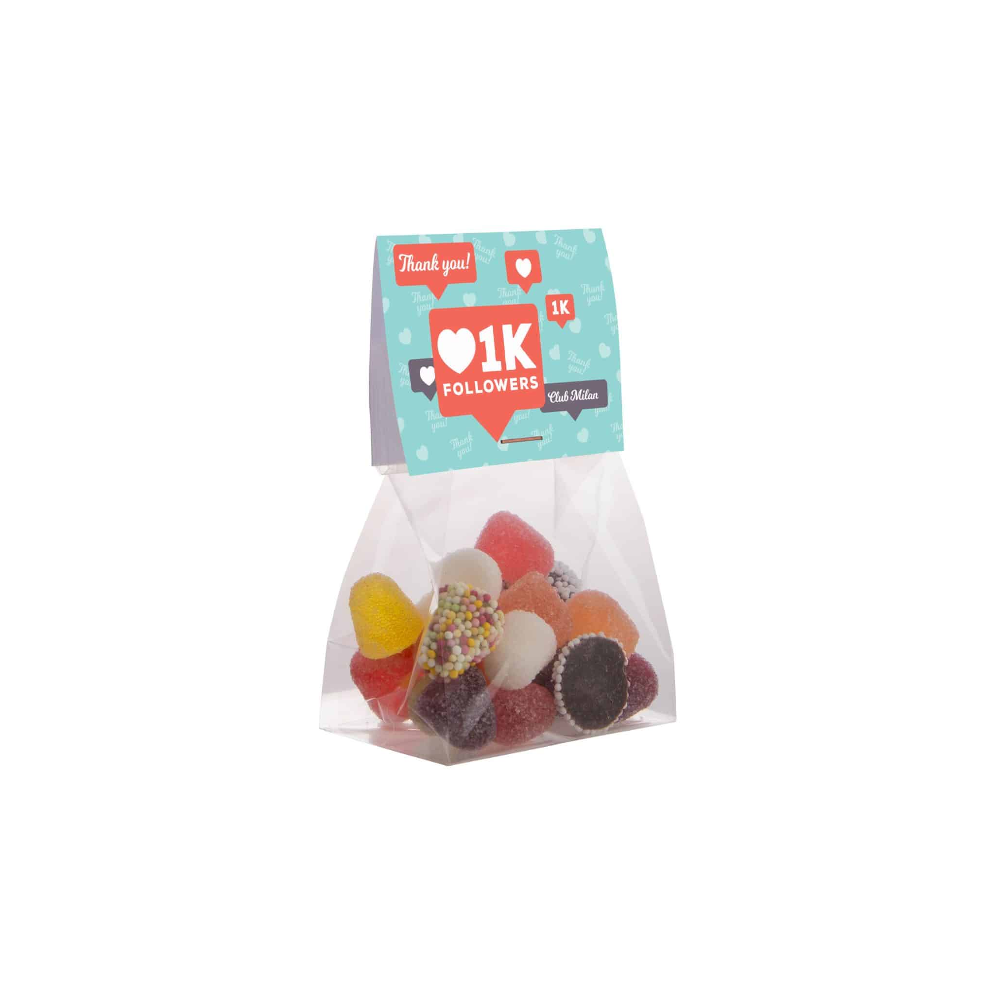 Miniature 1 pour Petit sac carte à en tête 50 grammes de bonbons-Di-FC