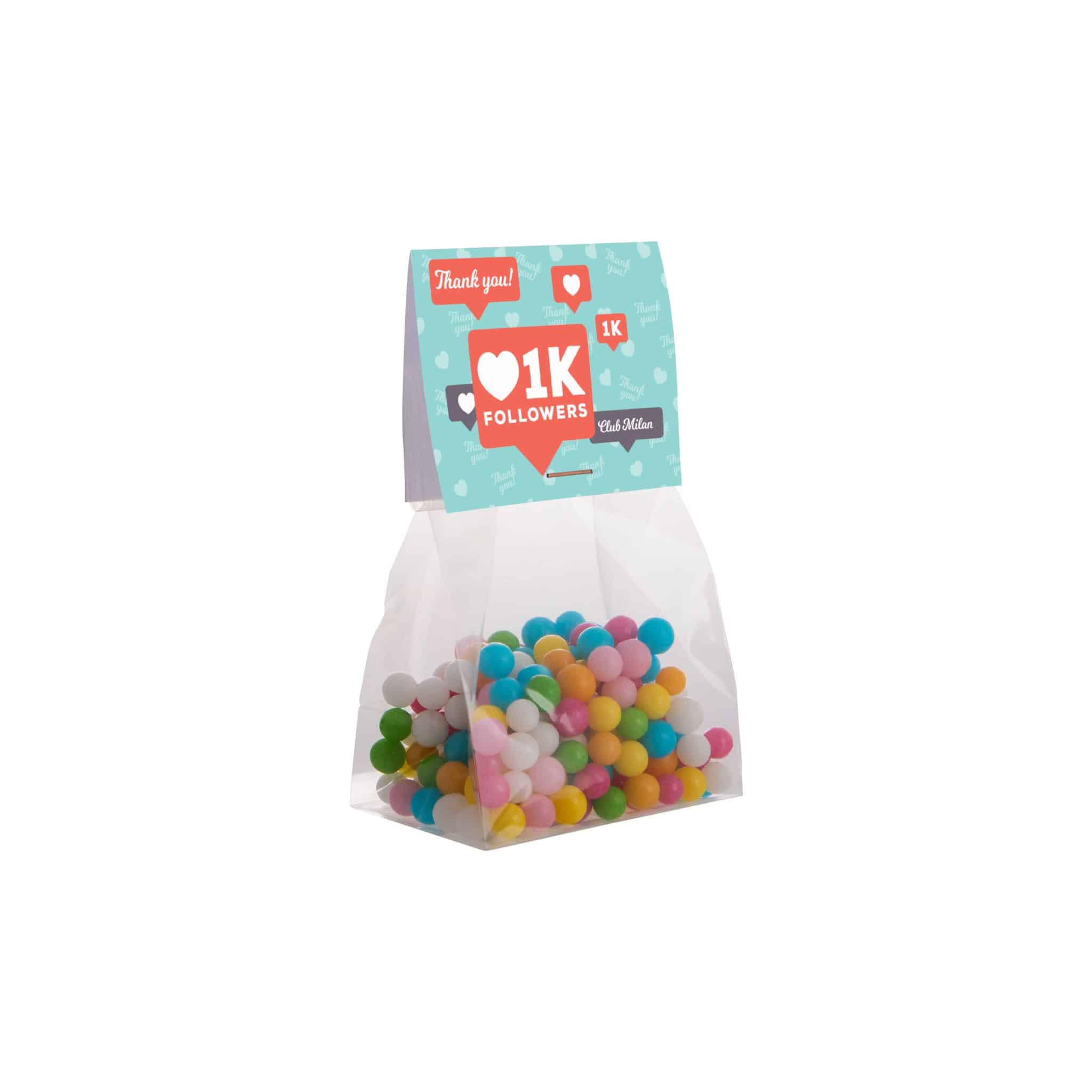 Miniature 1 pour Petit sac carte à en tête 50 grammes de bonbons-Di-FC